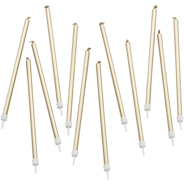 Long Candles - Gold